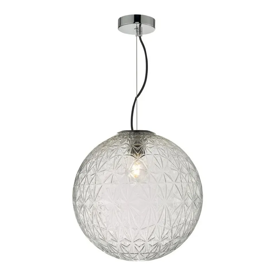 BOXED GARDEN CITY 1-LIGHT GLOBE PENDANT (1 BOX)