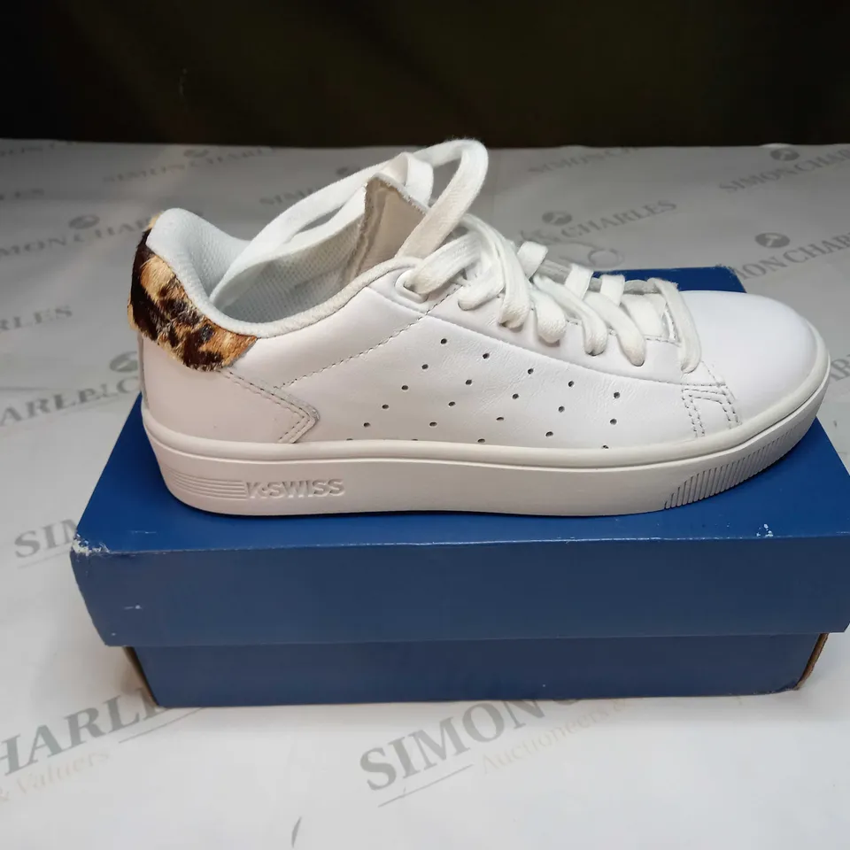 K-SWISS COURT FRASCO 2 TRAINERS SIZE 4