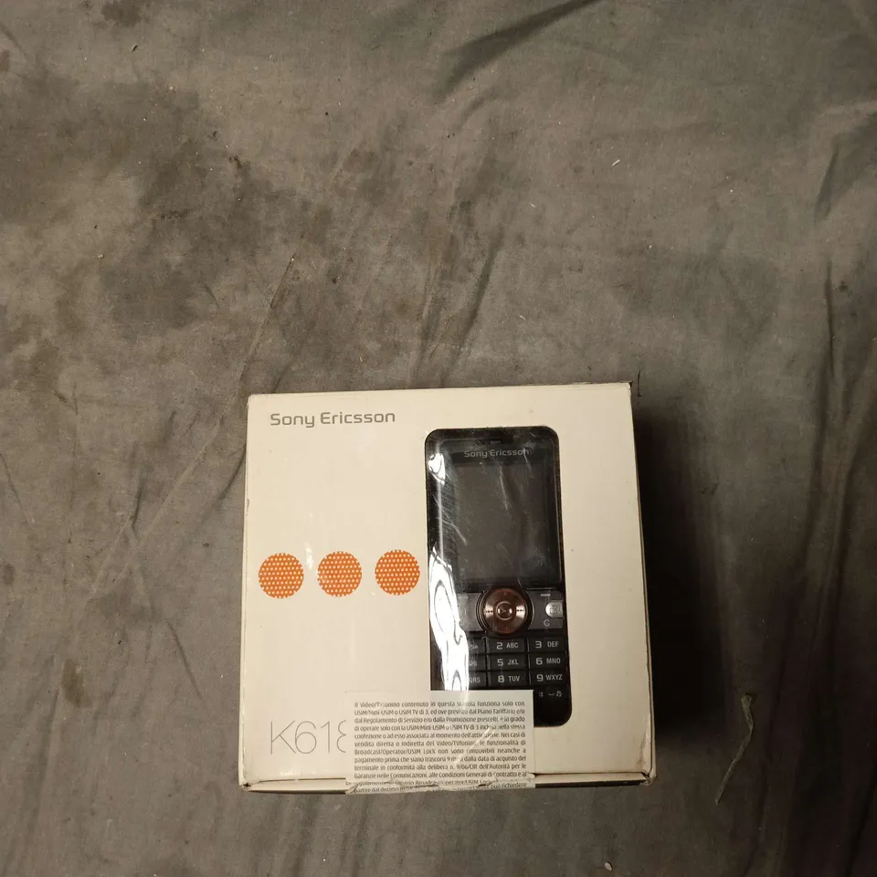 SONY ERICSSON K618 MOBILE PHONE – BOXED 