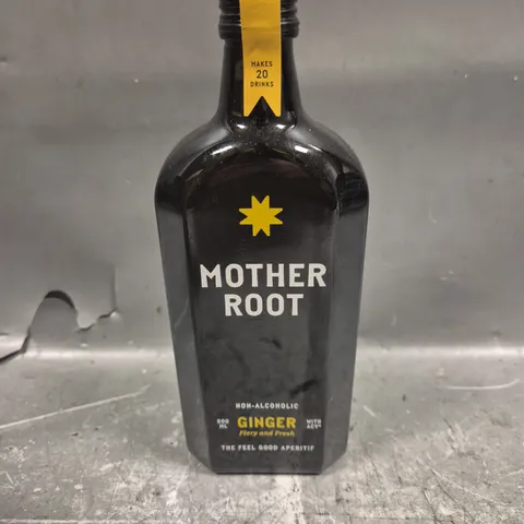6 X MOTHER ROOT NON-ALCOHOLIC GINGER DRINKS - 6 X 500ML