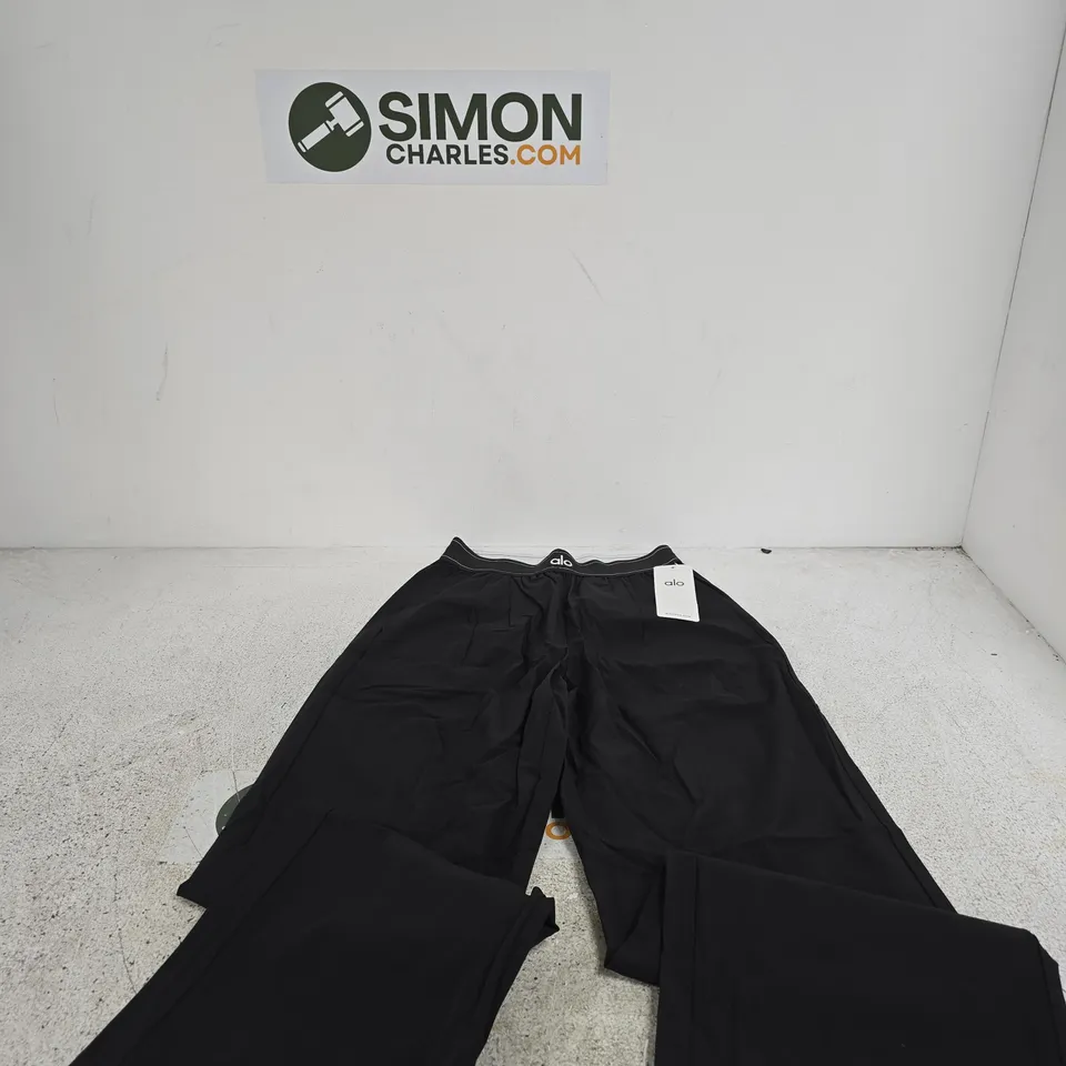 ALO BLACK TROUSERS MEDIUM TAGGED