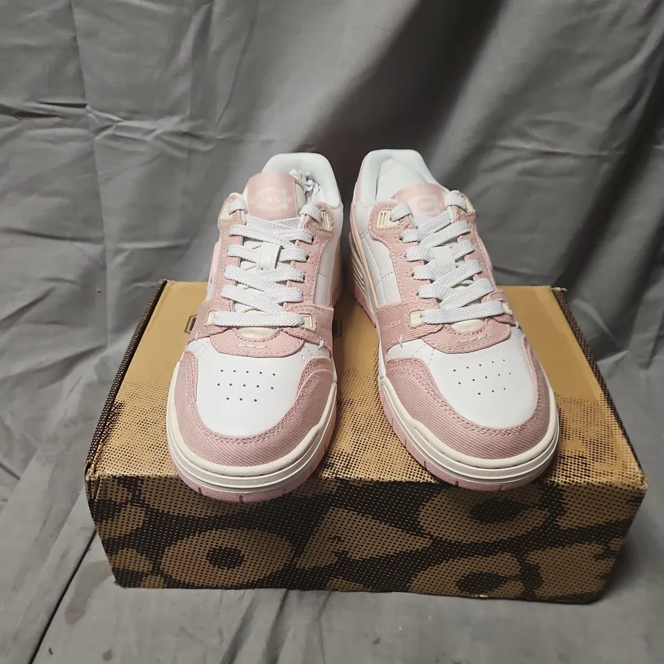 BOXED COACH SOHO SNKR DNM BALLERINA – WOMEN'S SNEAKERS, PINK/WHITE, UK 3.5