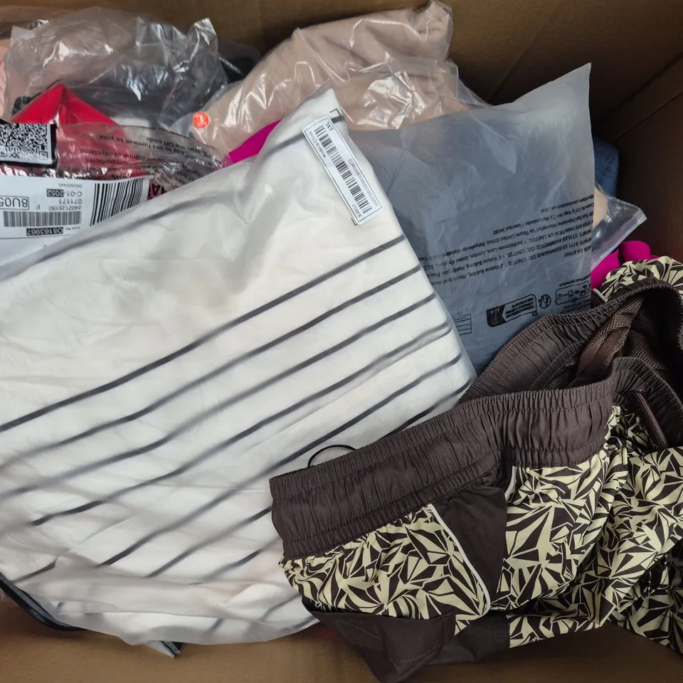 APPROXIMATELY 20 ASSORTED CLOTHING AND FASHION PRODUCTS IN VARIOUS STYLES AND SIZES - COLLECTION ONLY