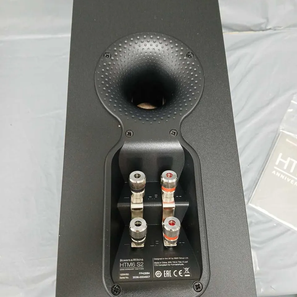 BOWERS & WILKINS ANNIVERSARY EDITION 600 SERIES SPEAKER SYSTEM HTM6 S2