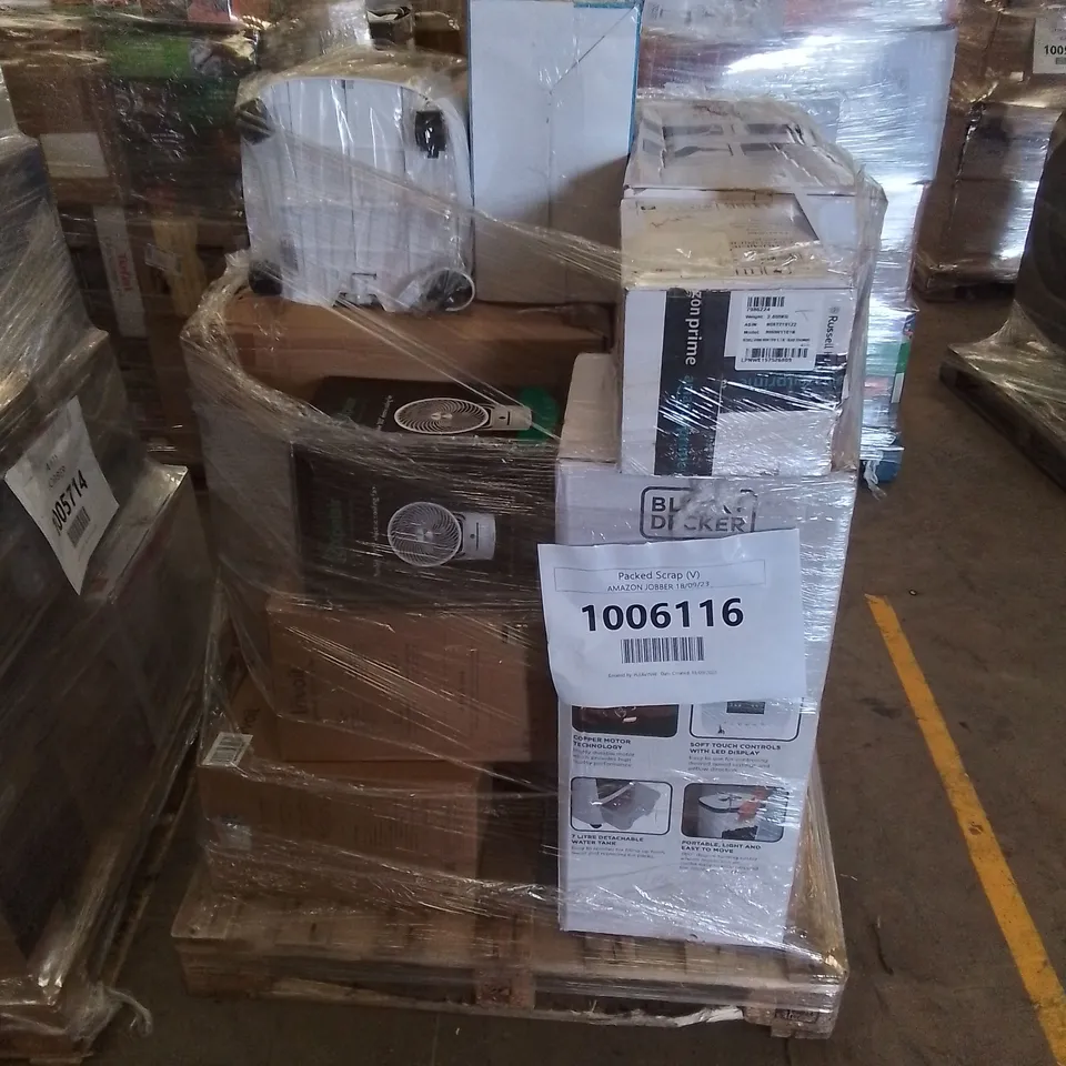 PALLET TO CONTAIN APPROXIMATELY  ASSORTED ELECTRONIC GOODS & PRODUCTS. INCLUDES