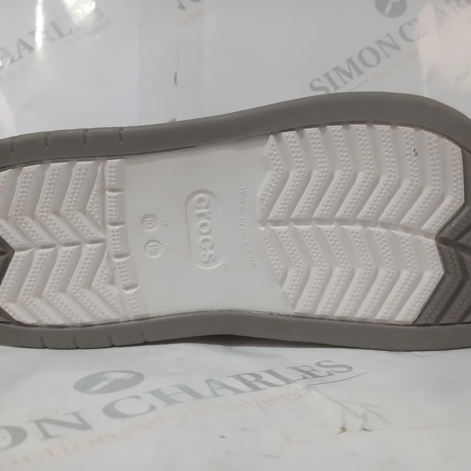 BOXED PAIR OF CROCS CROCBAND FULL FORCE CLOGS UK SIZE M9/W10