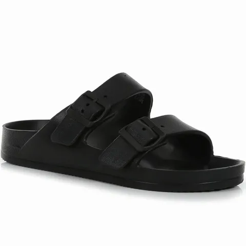 REGATTA MENS BROOKLYN DOUBLE STRAP SLIDERS SIZE 11
