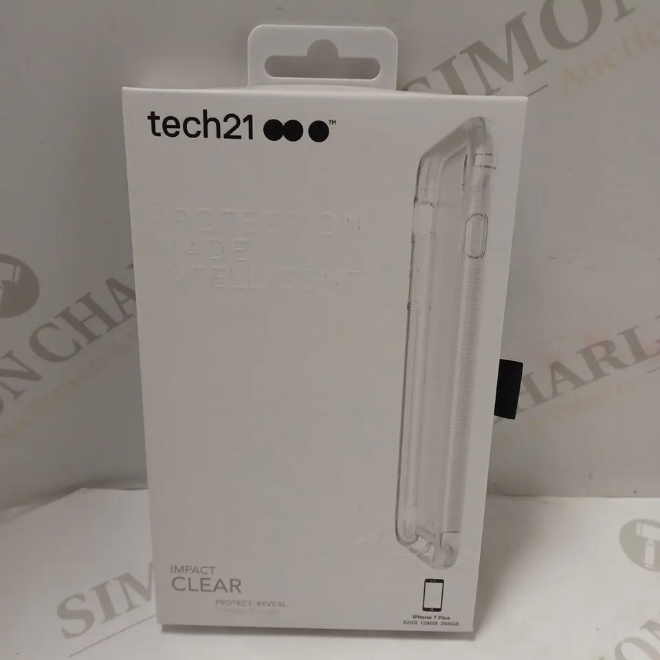 BOX OF 79 TECH 21 IMPACT CLEAR IPHONE 7 PLUS PHONE CASES