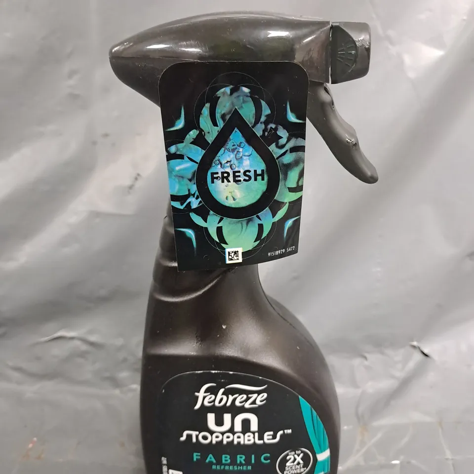 16 X FEBREZE UN STOPPABLES FABRIC FRESHENER - 16 X 500ML