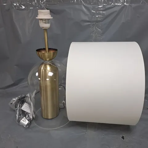 BOXED CECILIA TABLE LAMP - GLASS - COLLECTION ONLY