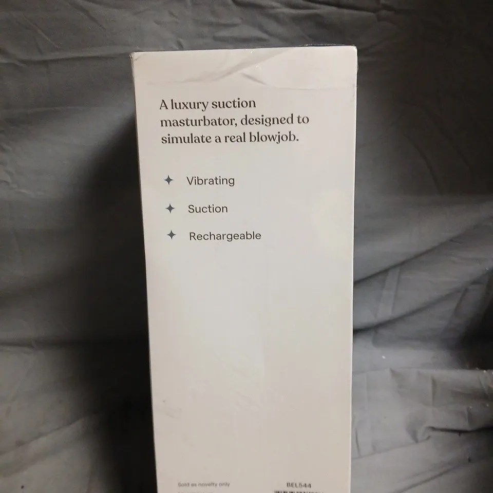 BLOW BY BELLESA LUXURY SUCTION MASTURBATOR – BOXED