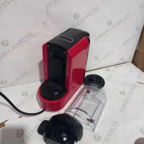 COOK ESSENTIALS COFFEE MACHINE - RED