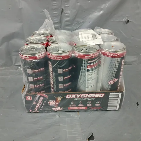 12 PACK OF OXYSHRED CALI COLA 