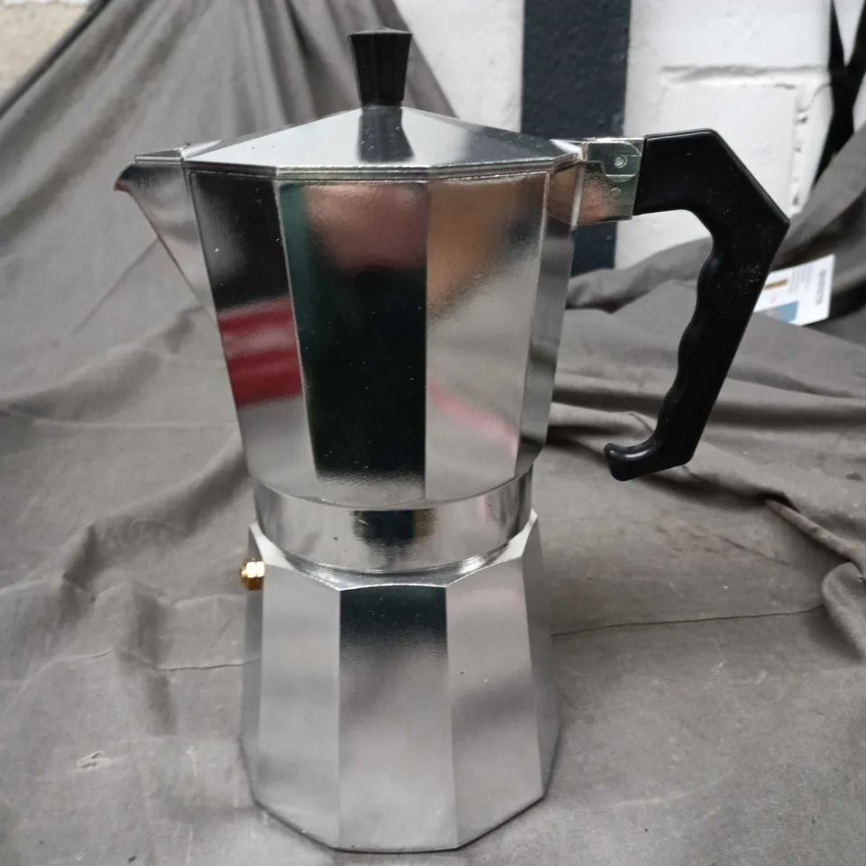 GRUNWERG CAFÉ OLÉ ITALIAN STYLE ESPRESSO COFFEE MAKER – 9 CUPS/360ML, ALUMINIUM (ECM-09)