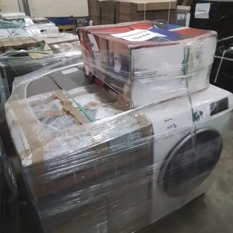 PALLET OF APPROXIMATELY 5 UNPROCESSED RAW RETURN WHITE GOODS TO INCLUDE;