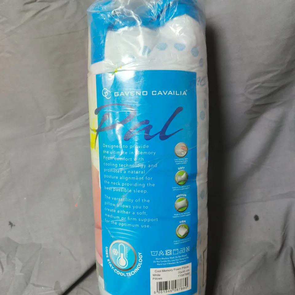 GAVENO CAVALIA MEMORY FOAM PILLOW – COOLING TECHNOLOGY