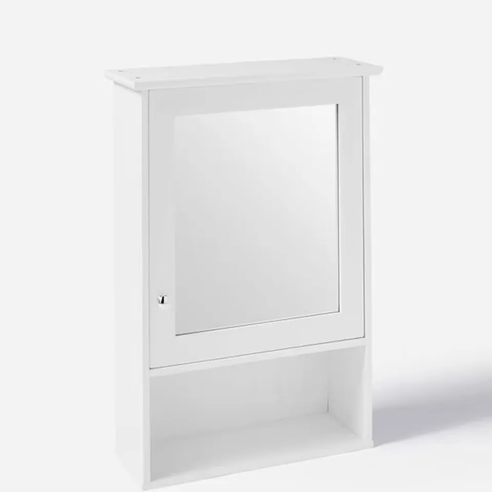 BOXED DOVER MIRROR CABINET