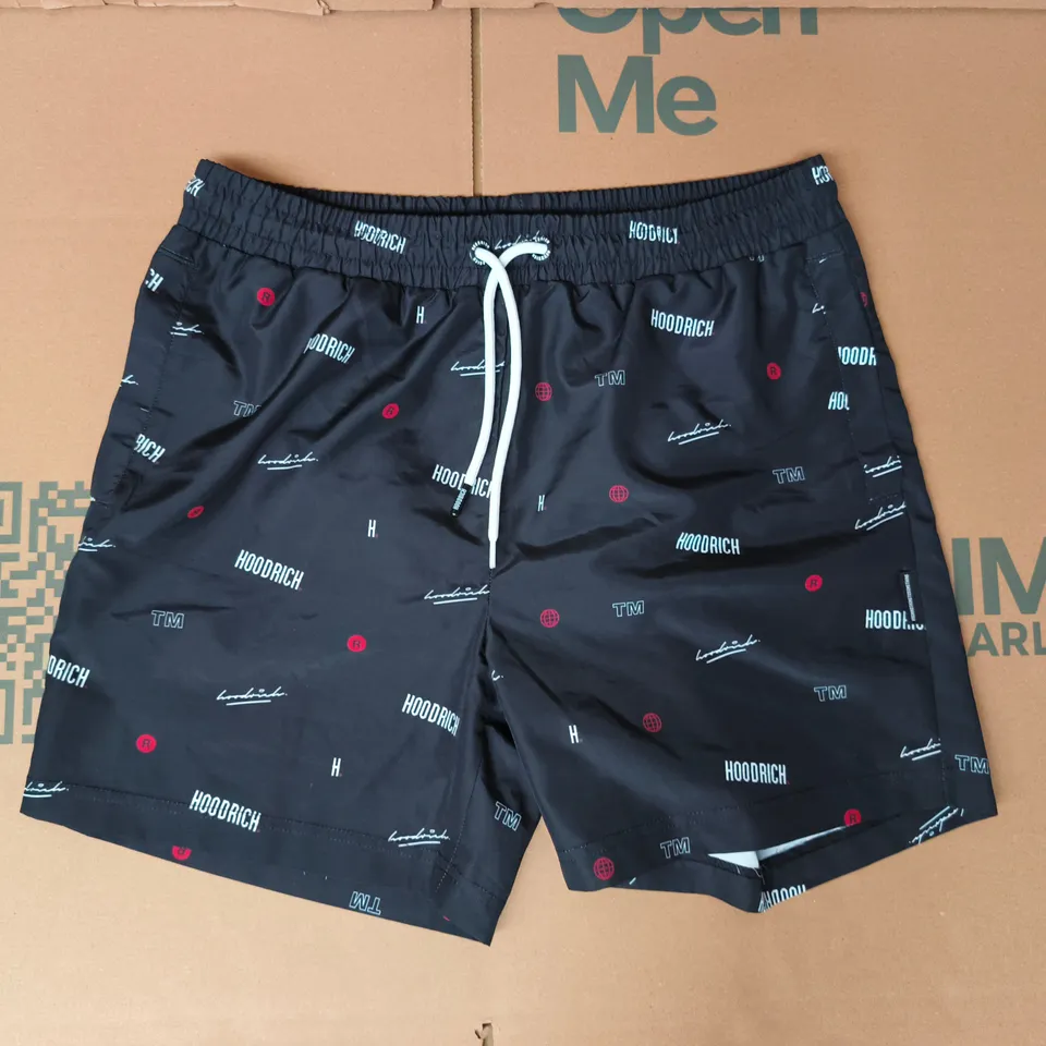 HOODRICH SHORTS IN BLACK SIZE MEDIUM