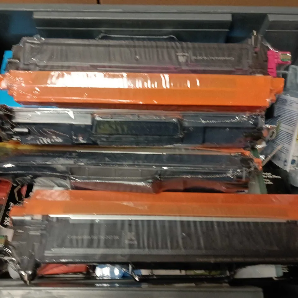 APPROXIMATELY 12 ASSORTED PRINTER INKS TO INCLUDE HP 304, EPSON YELLOW T1294, TN-247 MAGENTA, ETC - COLLECTION ONLY