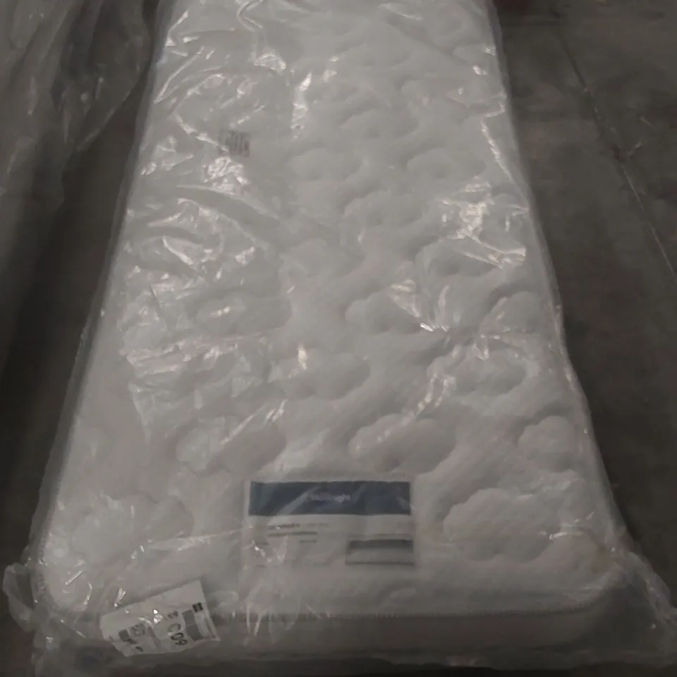 QUALITY BAGGED SILENTNIGHT 90cm SINGLE KIDS COMFORT OPEN COIL MEMORY MATTRESS 