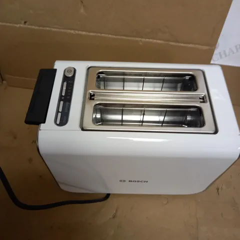 BOSCH STYLINE 2-SLOT STAINLESS STEEL TOASTER - WHITE (TAT8611GB)