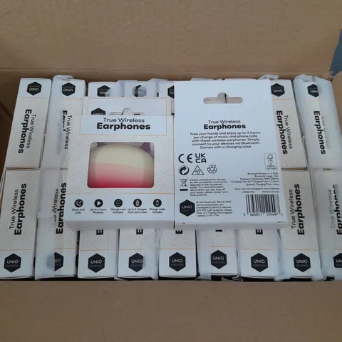 LOT OF 20 BRAND NEW BOXED TRUE WIRELESS EARPHONES - OMBRE