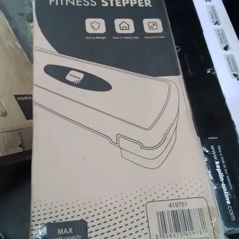 BOXED KAYMAN ADJUSTABLE 2 LEVEL FITNESS STEPPER