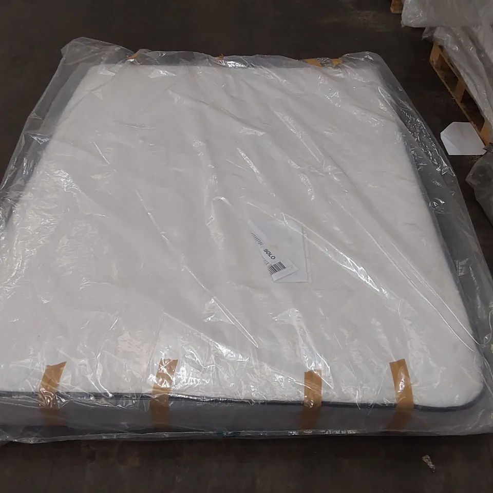 QUALITY BAGGED 22CM MEDIUM-FIRM OPEN COIL 5' KING SIZED MATTRESS 