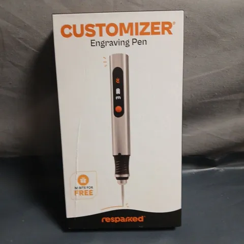 SEALED RESPARKED CUSTOMIZER ENGRAVING PEN 