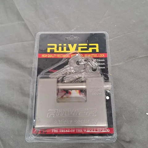 RIVER RECTANGLE HORIZONTAL BEAM STEEL LOCK