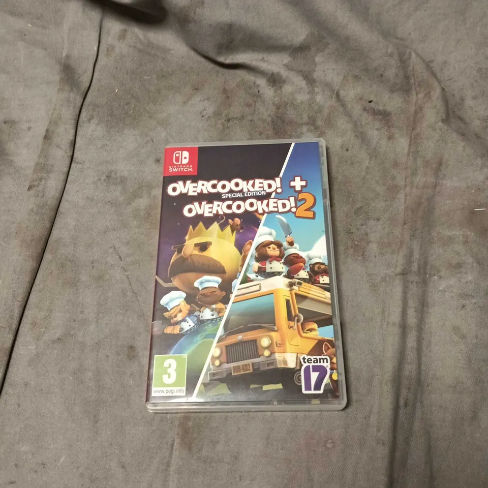 NINTENDO SWITCH OVERCOOKED SPECIAL EDITION PLUS OVERCOOKED 2