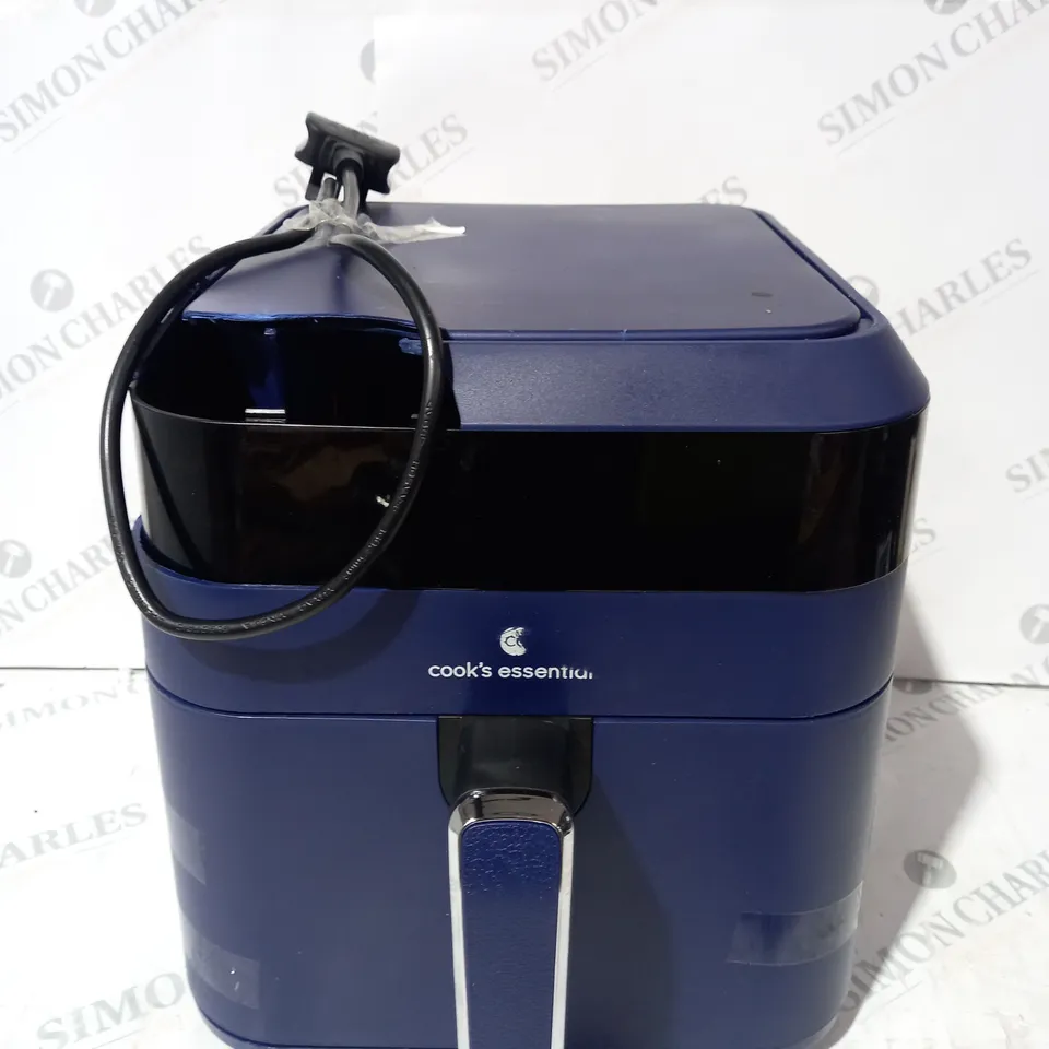 COOK'S ESSENTIALS 5.8L AIR FRYER IN NAVY