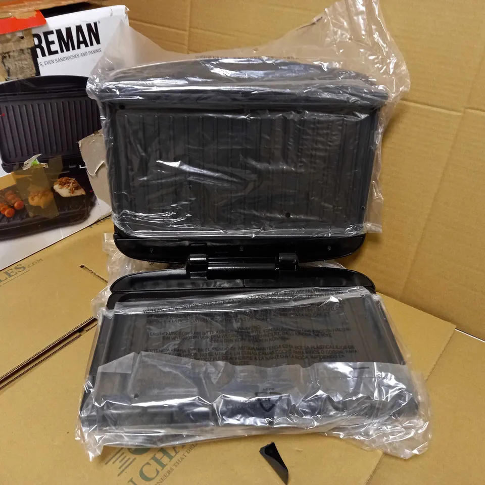 GEORGE FOREMAN FAT REDUCING GRILL