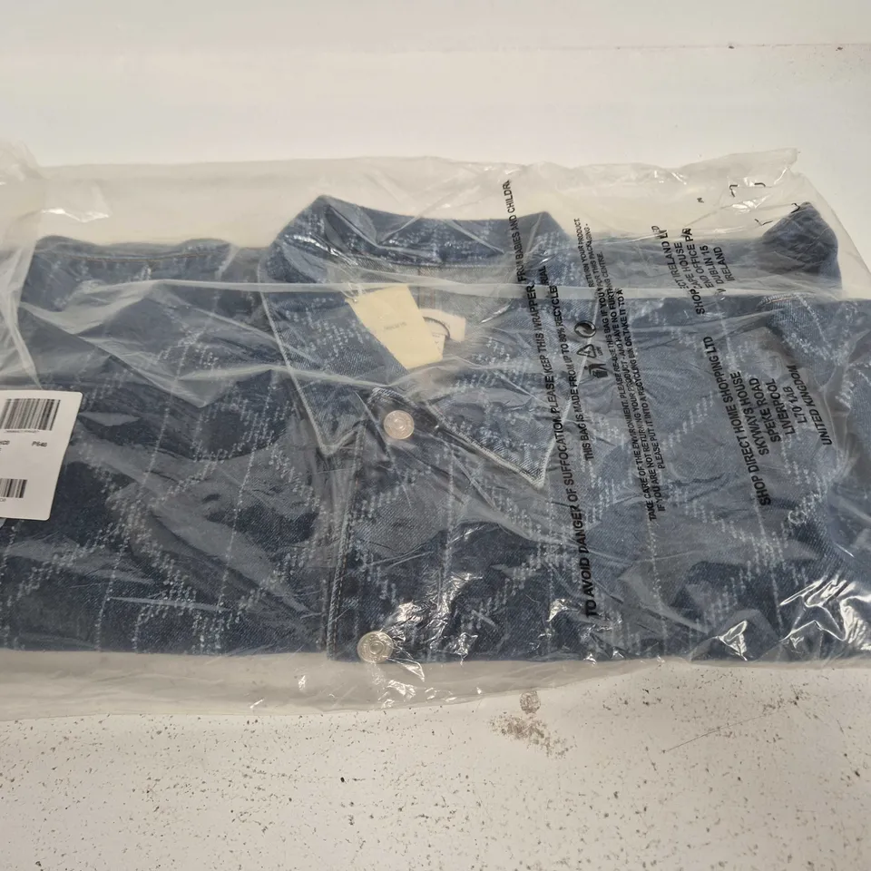 BAGGED CALVIN KLEIN DENIM JACKET - SIZE XXL