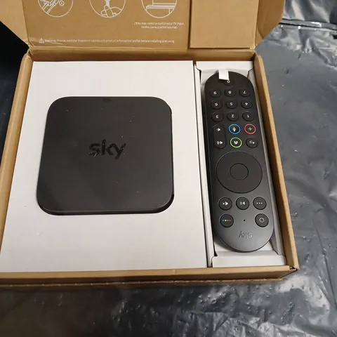SKY PUCK SET-TOP BOX WITH REMOTE – BOXED