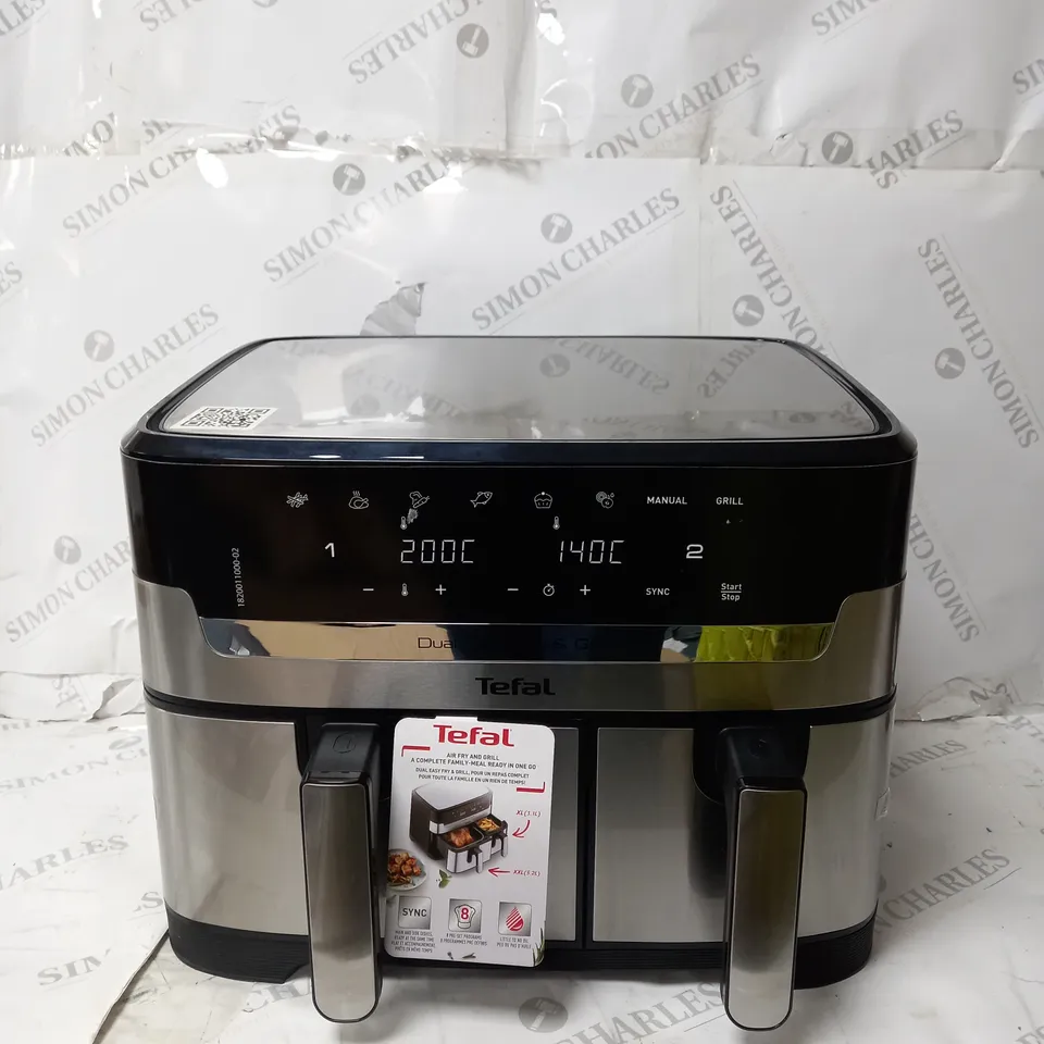 TEFAL DUAL EASY FRY & GRILL - AIR FRYER 8.3L