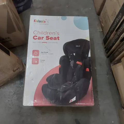 BOXED KIDOOLA CHILDREN'S CAR SEAT