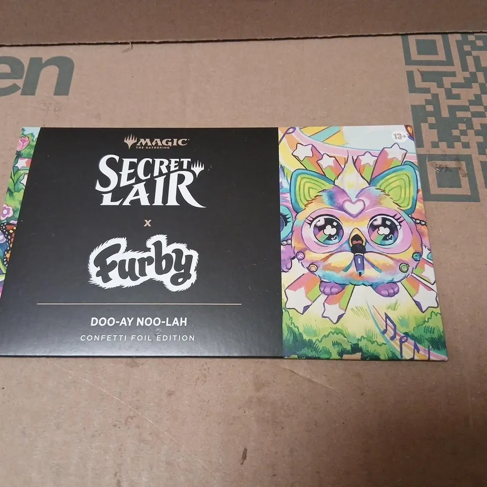 SECRET LAIR X FURBY – CONFETTI FOIL EDITION (6 CARDS) – MAGIC: THE GATHERING