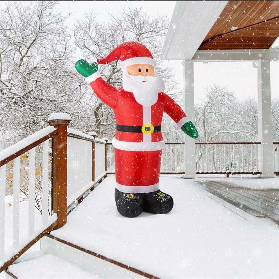 BOXED MR KLAUS LED SANTA CLAUSE INFLATABLE 