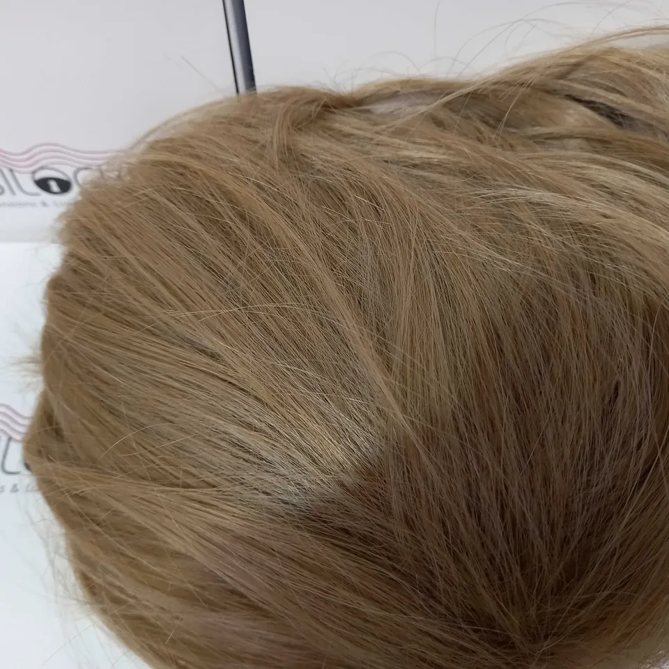 EASILOCKS HAIR BUNDLE OF 5 BOXES: MALIBU BLONDE - 1 EACH OF 14" BLOWDRY CLIP-IN, EXTRA VOLUME, FRINGE, SCRUNCHIE & AMY WIG