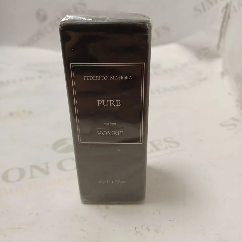BOXED AND SEALED FEDERICO MAHORA PURE PARFUM HOMME 50ML