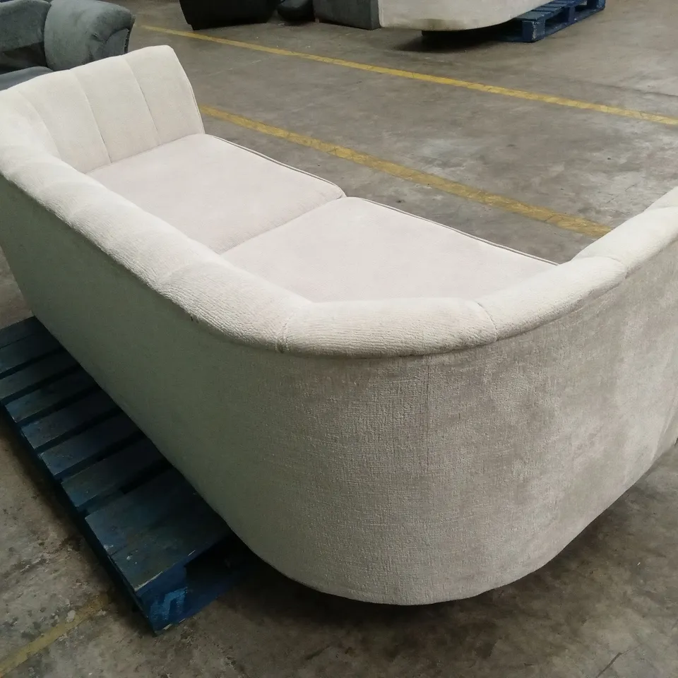 GUILD FABRIC 3 SEATER SOFA - IVORY RRP £699