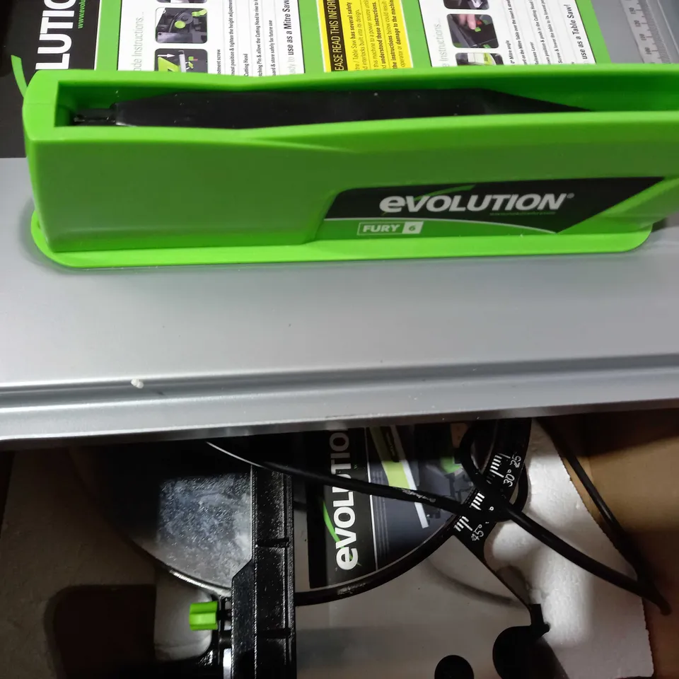 EVOLUTION MULTIPURPOSE MITRE/TABLE SAW