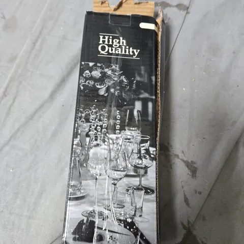 BOX OF APPROXIMATELY 12 ASSORTED HOUSEHOLD ITEMS INCLUDING HIGH QUALITY CUTLERY AND MARSHALLTOWN TROWEL 