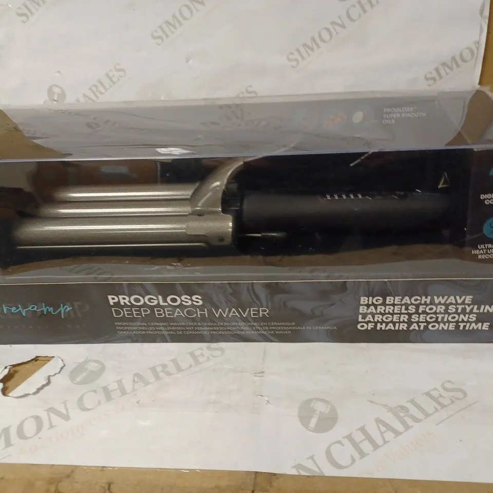 PROGLOSS DEEP BEACH HAIR WAVER  RRP £59.99