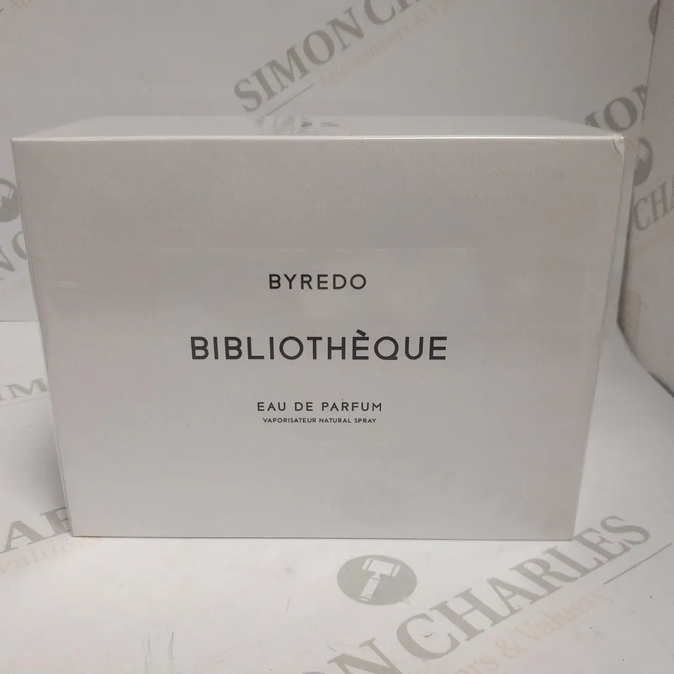 BOXED AND SEALED BYREDO BIBLIOTHEQUE EAU DE PARFUM 100ML