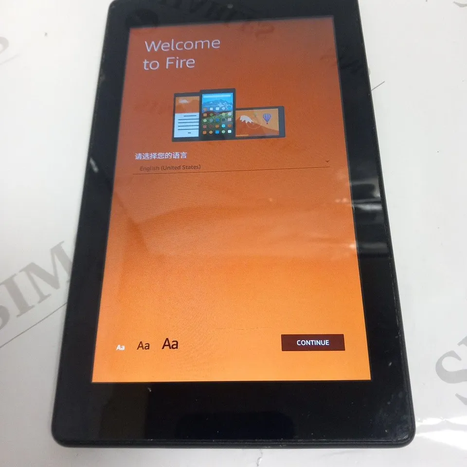 AMAZON FIRE SR043 TABLET