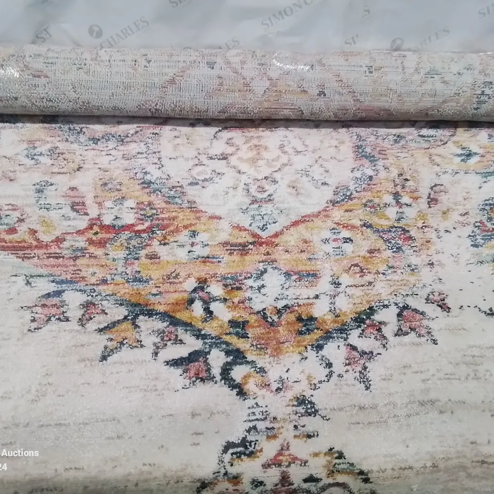 BRAND NEW PACO HOME 733 HERBETE CREAM 160X230CM RUG