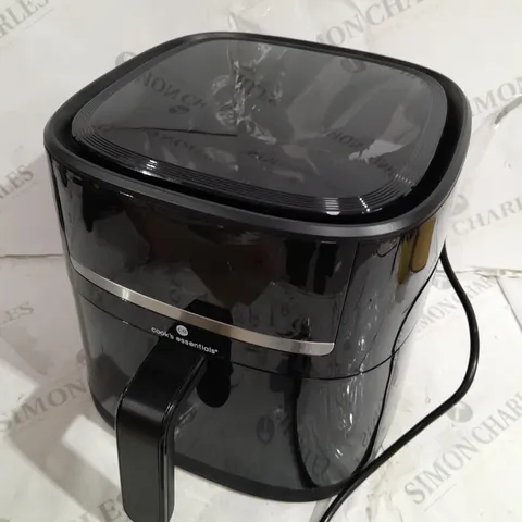BOXED COOK'S ESSENTIALS 4L AIR FRYER BLACK