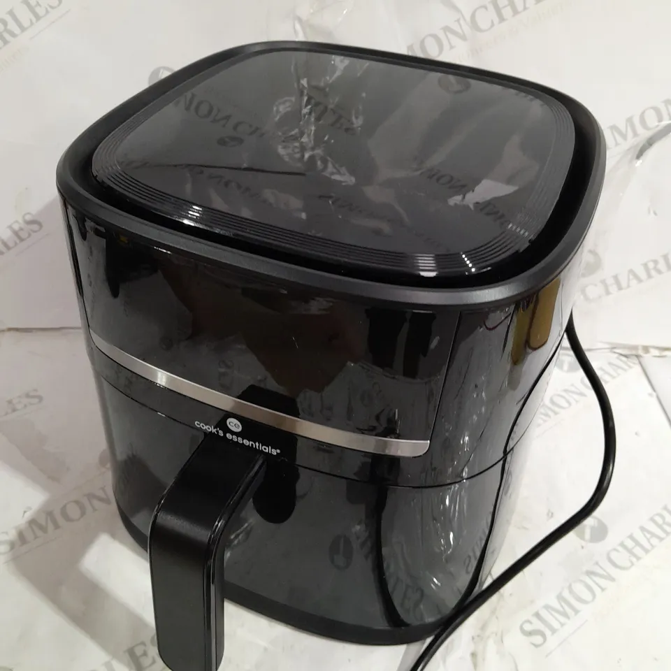 BOXED COOK'S ESSENTIALS 4L AIR FRYER BLACK